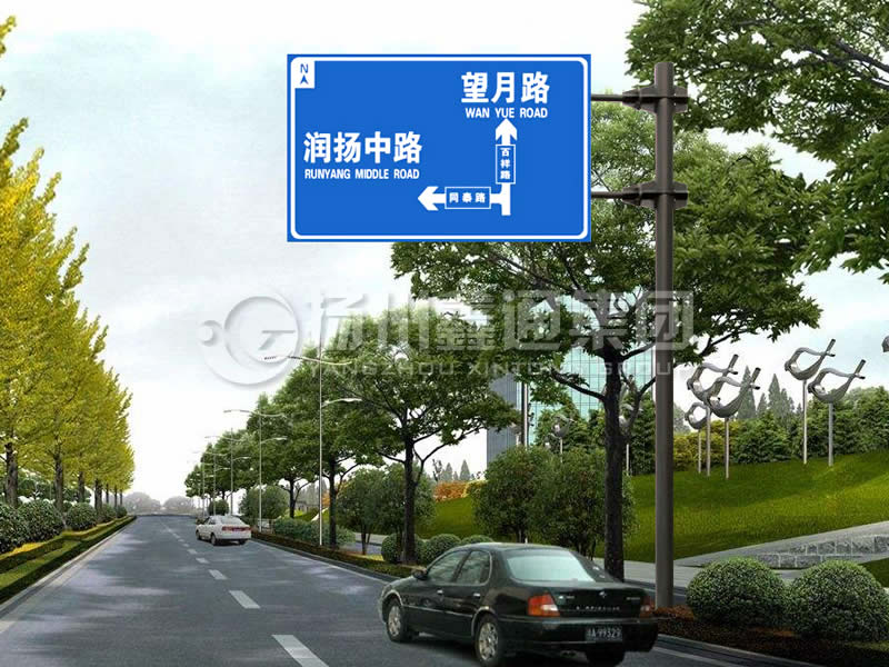BZG-002，交通標(biāo)志桿，F(xiàn)型交通標(biāo)志桿
