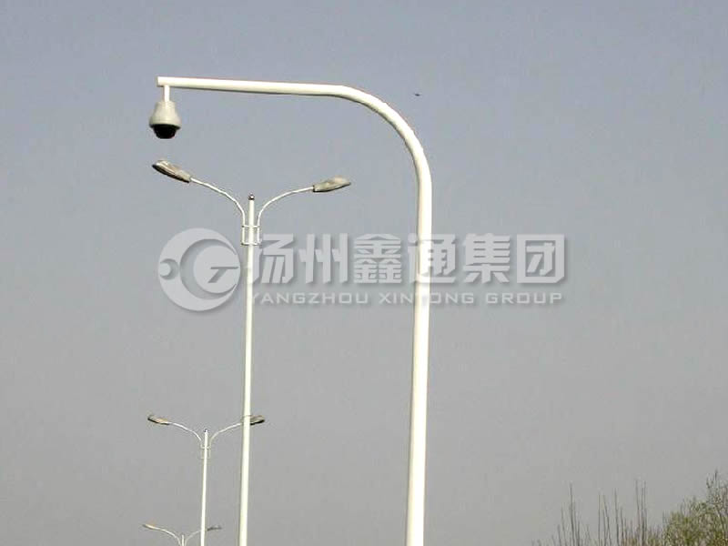 DJG-014，電子警察桿，彎臂球機(jī)桿
