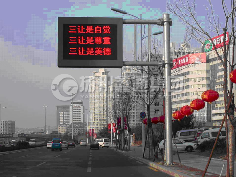 YDP-002，誘導(dǎo)屏桿，城市信息屏立桿